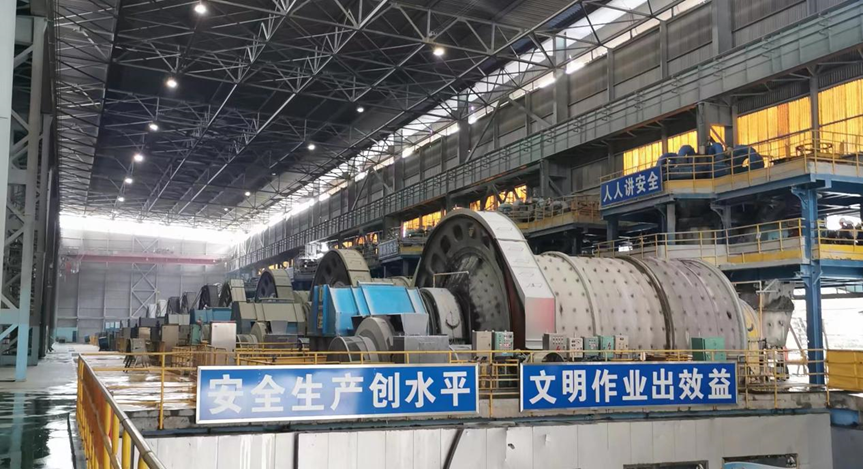 The application of overflow ball mill and semi-mill liner produced by JCC-Canhu in medium hard ore medium of Dashan mineral processing plant, Jiangxi Copper Corporation